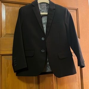 Black H&M worn once gray lining button blazer with pockets US 5–6 Y
